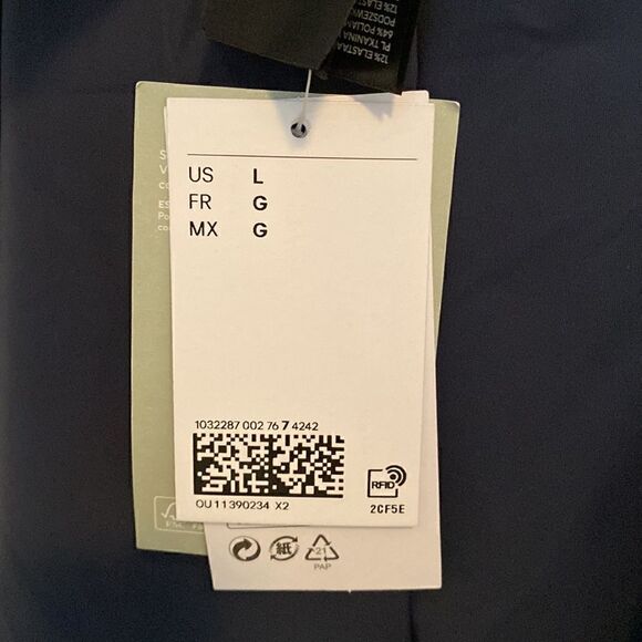 NWT H@M Gray One Piece Swimsuit Size Large - Picture 9 of 11